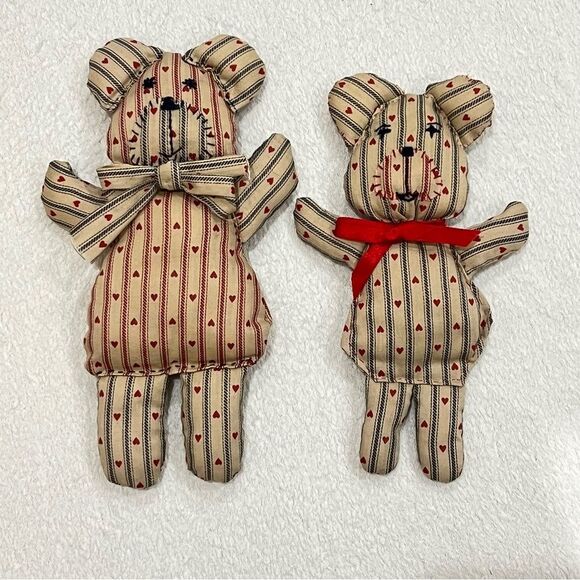 Vintage Ticking Bears Bundle - Picture 8 of 9